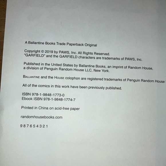 Garfield slurps and burps ,his 67th book- Book Volume 67 by Jim Davis - Picture 7 of 13